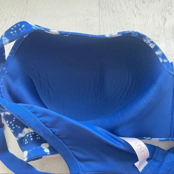 Cacique cotton lightly lined t-shirt bra tie dye - Picture 5 of 10